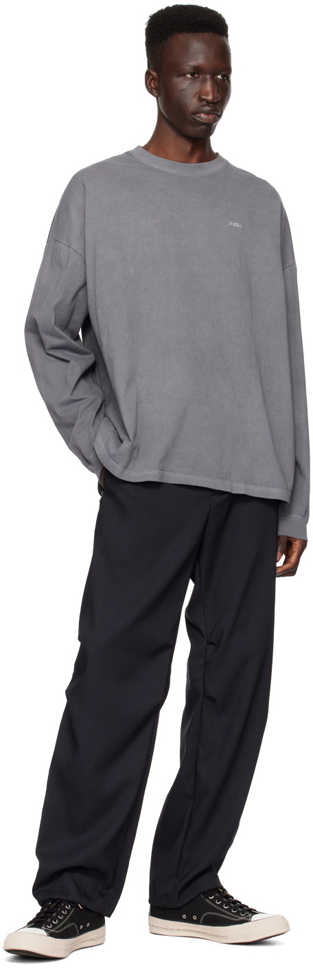 JieDa Black Easy Trousers