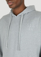 More Joy Logo Embroidered Hooded Sweatshirt