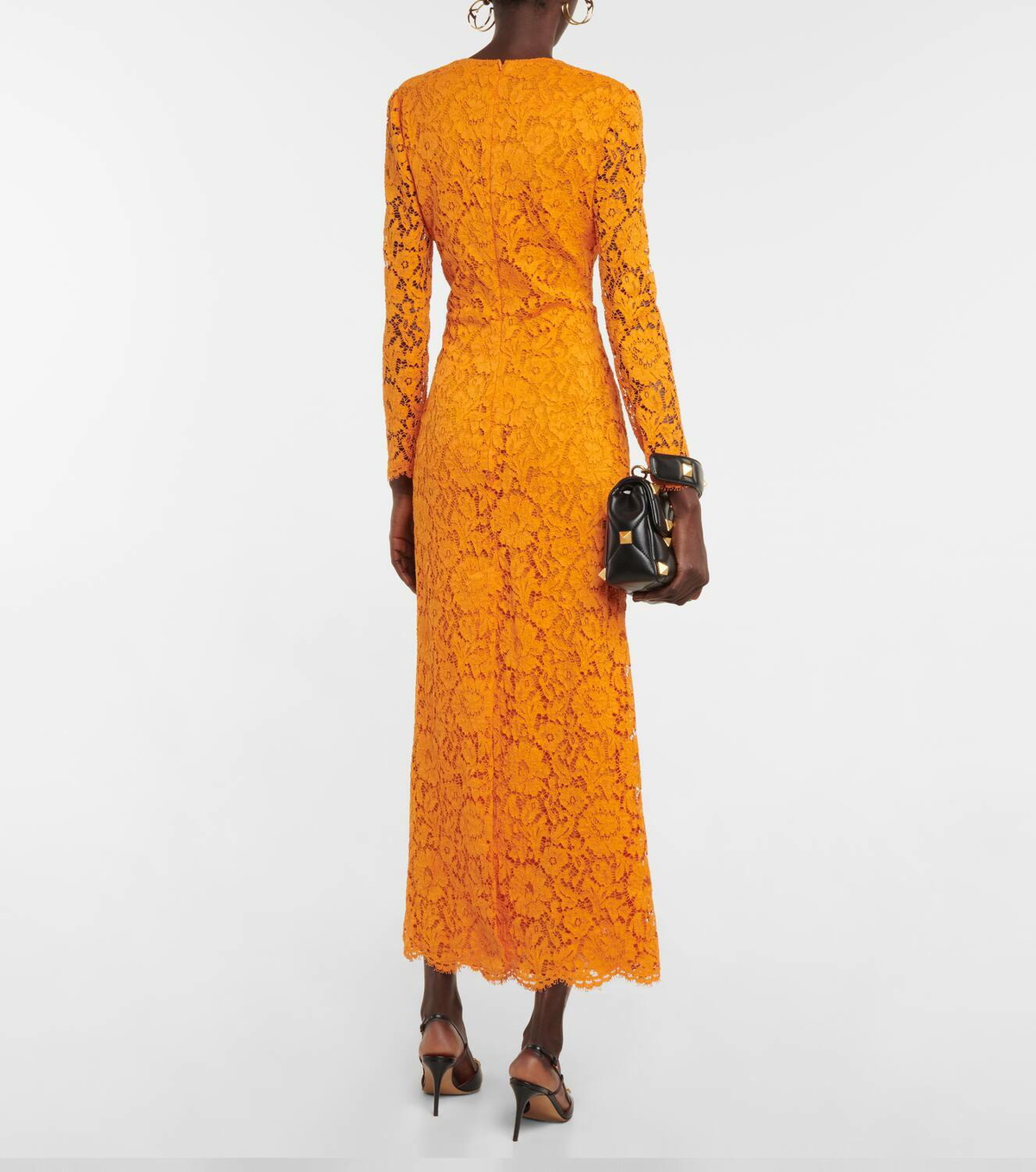 Valentino VGOLD lace midi dress