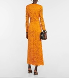 Valentino VGOLD lace midi dress