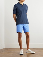 Peter Millar - Sunrise Garment-Dyed Cotton-Piqué Polo Shirt - Blue