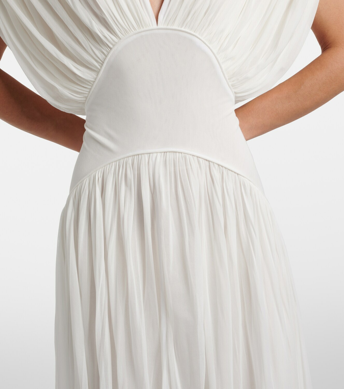 Tove Lyla draped jersey gown