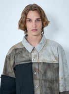 Rick Owens DRKSHDW Denim Patchwork Jacket