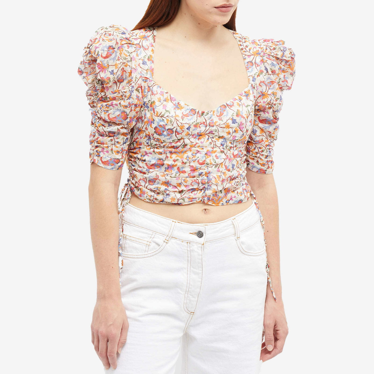 トップス ISABEL MARANT flower bare top トップス ISABEL MARANT flower bare top トップス ISABEL
