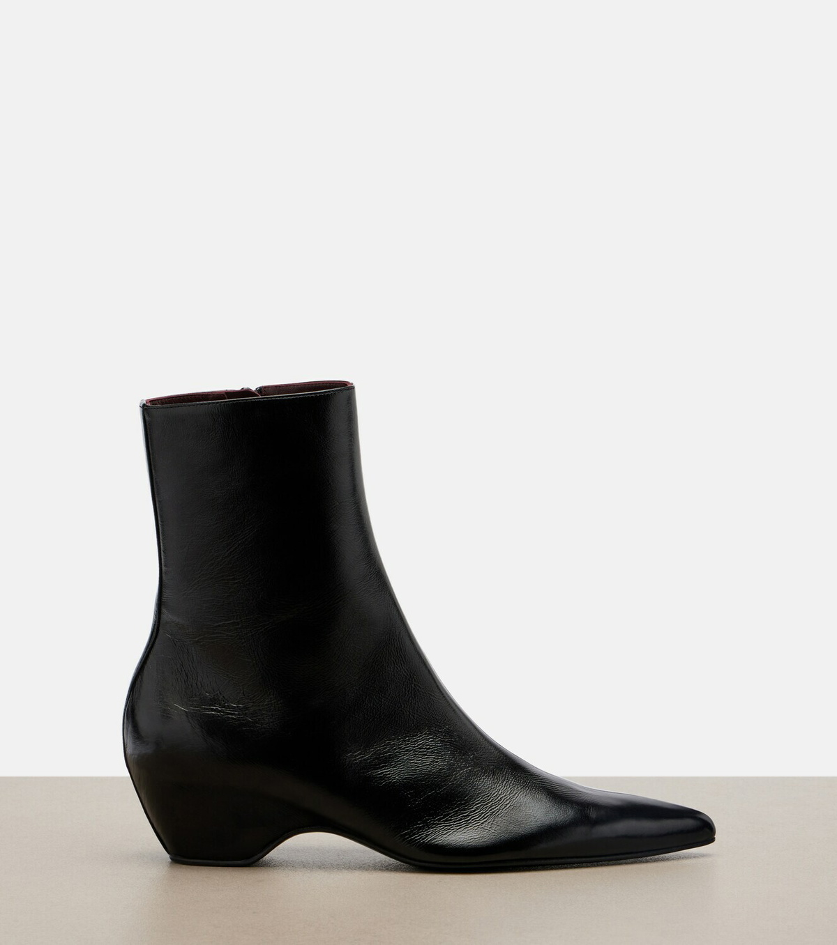 Khaite Leather ankle boots