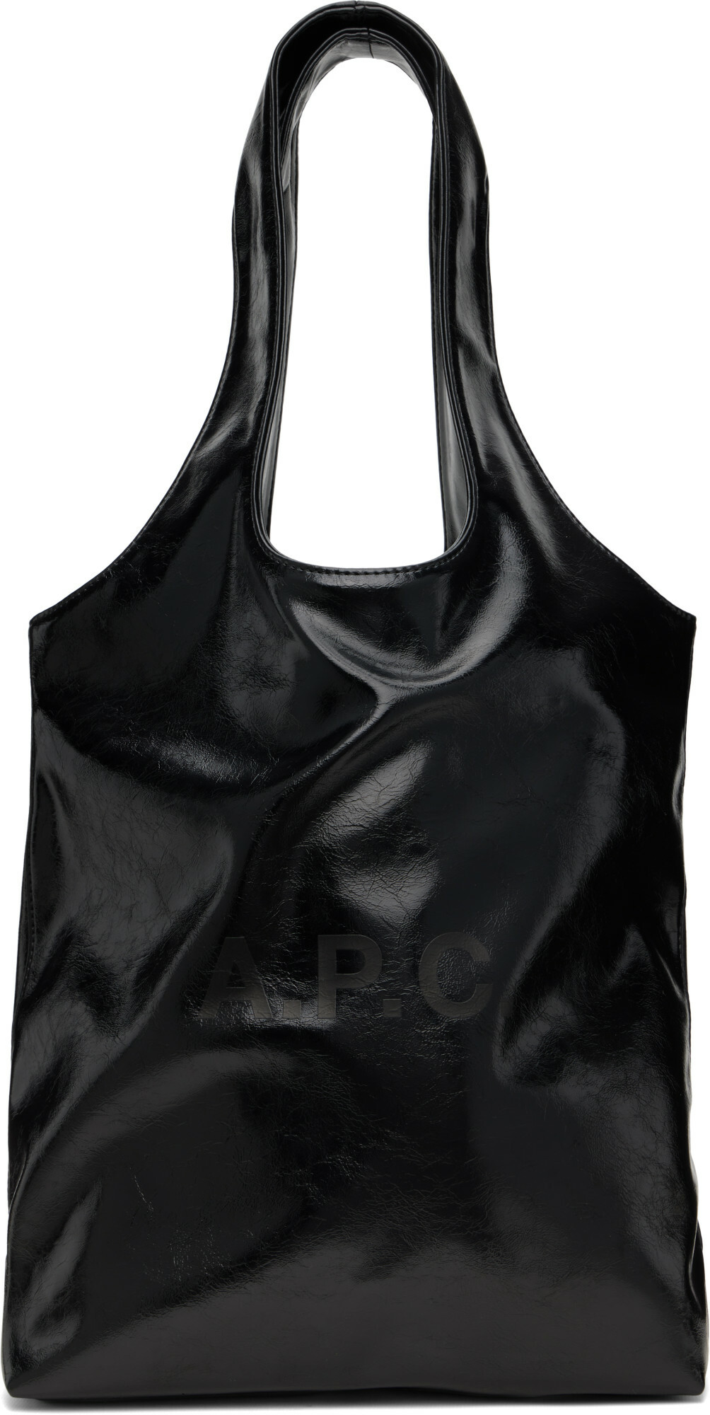 A.P.C. Black Ninon Small Tote
