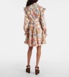 Etro Printed cotton minidress