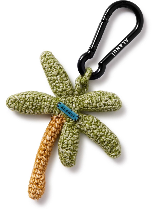Photo: Alanui - Crochet-Knit Cotton-Blend Key Fob