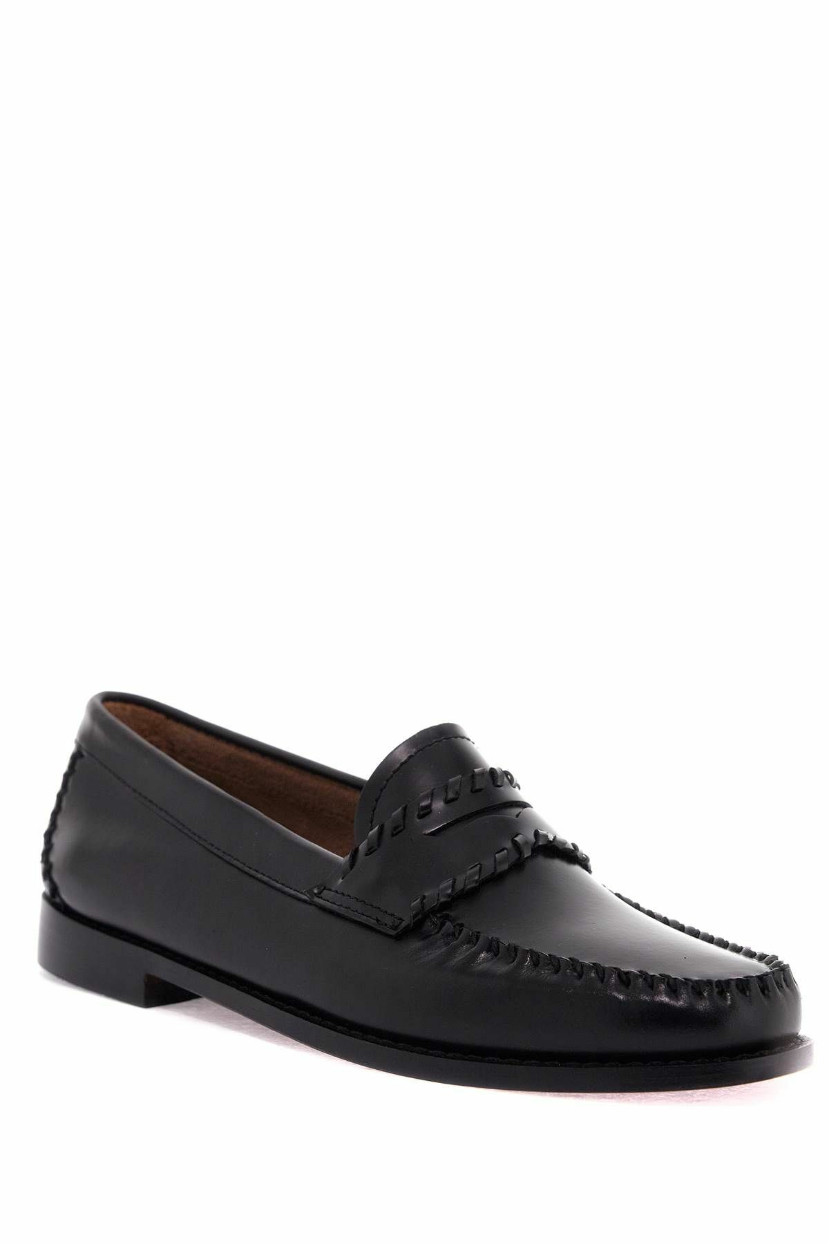 G. H. BASS whipstitch lola we Black
