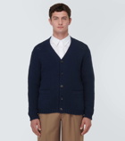 Gucci Logo intarsia wool cardigan