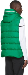 Moncler Green Cardamine Down Vest