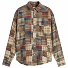 Café Mountain Men's Heritage Shirt in Madras Patchwork