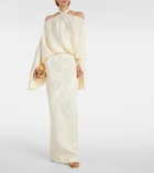 Taller Marmo Bridal Cyclades Callass jacquard gown
