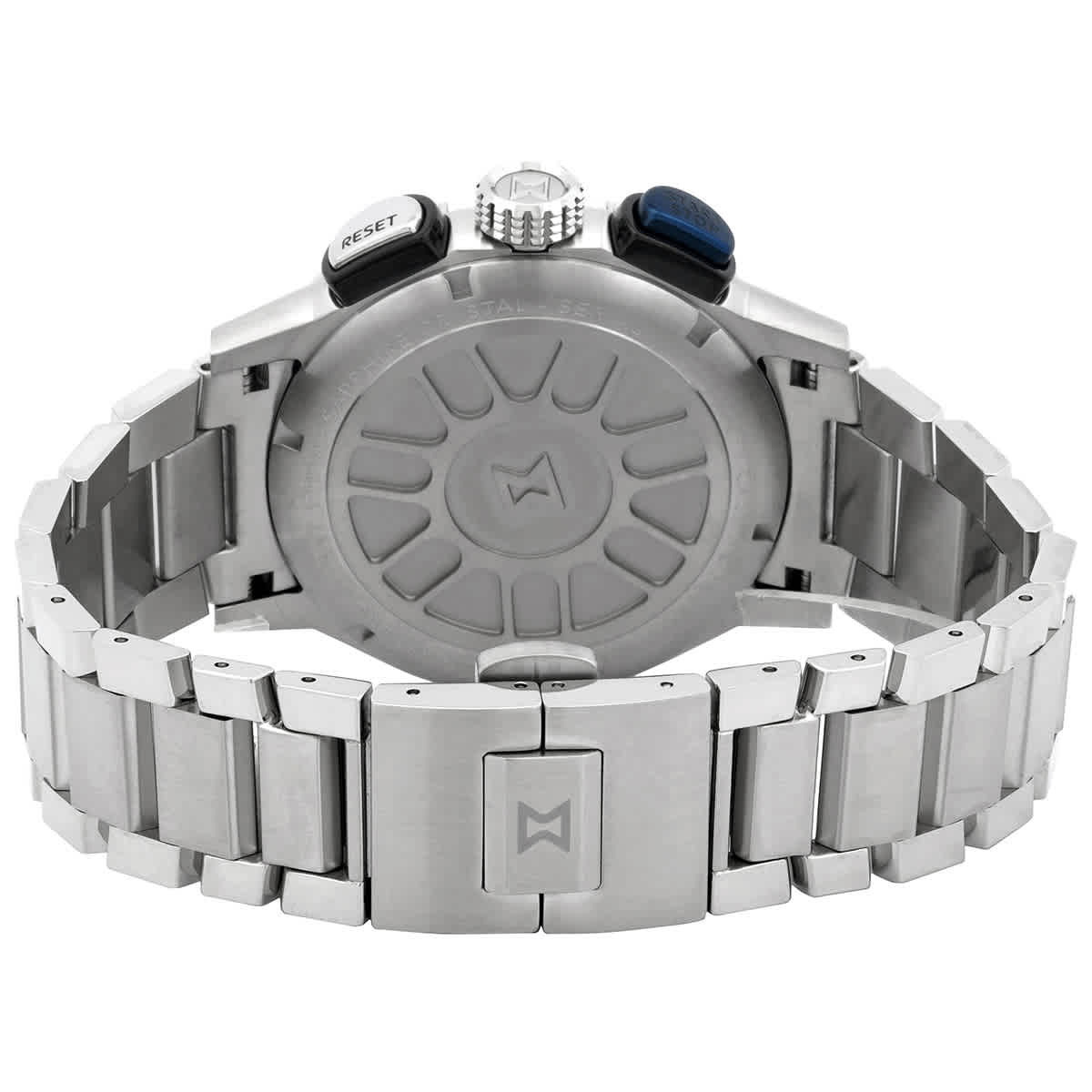 Edox Chronorally 1 Chronograph Quartz Blue Dial Mens Watch 10114