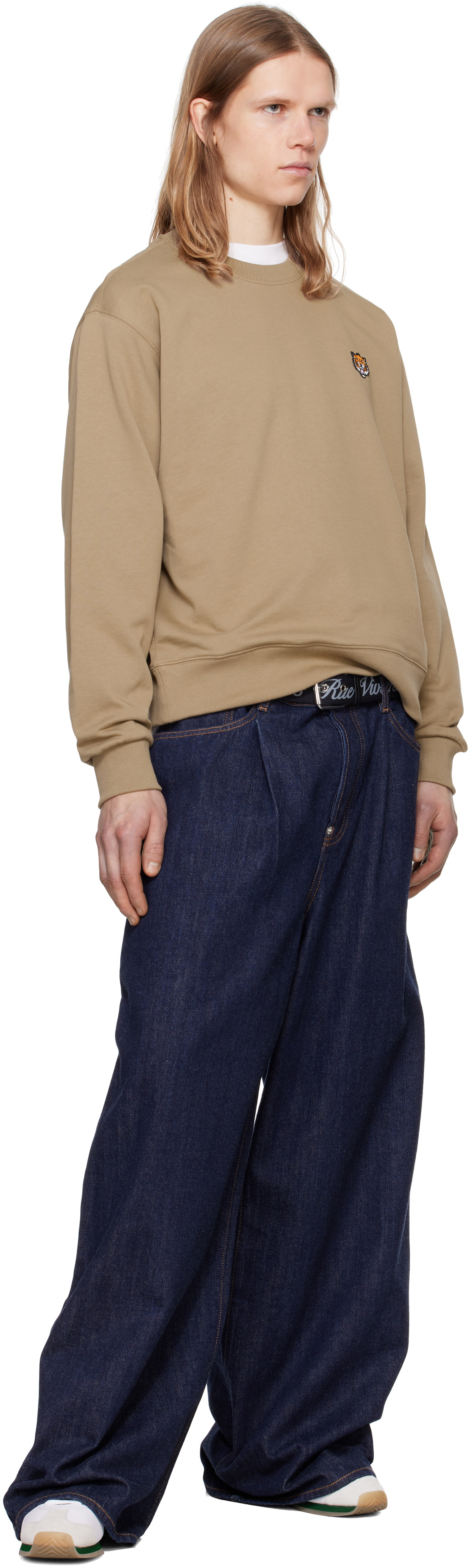Kenzo Black Kenzo Paris 'KENZO Buckle' Belt