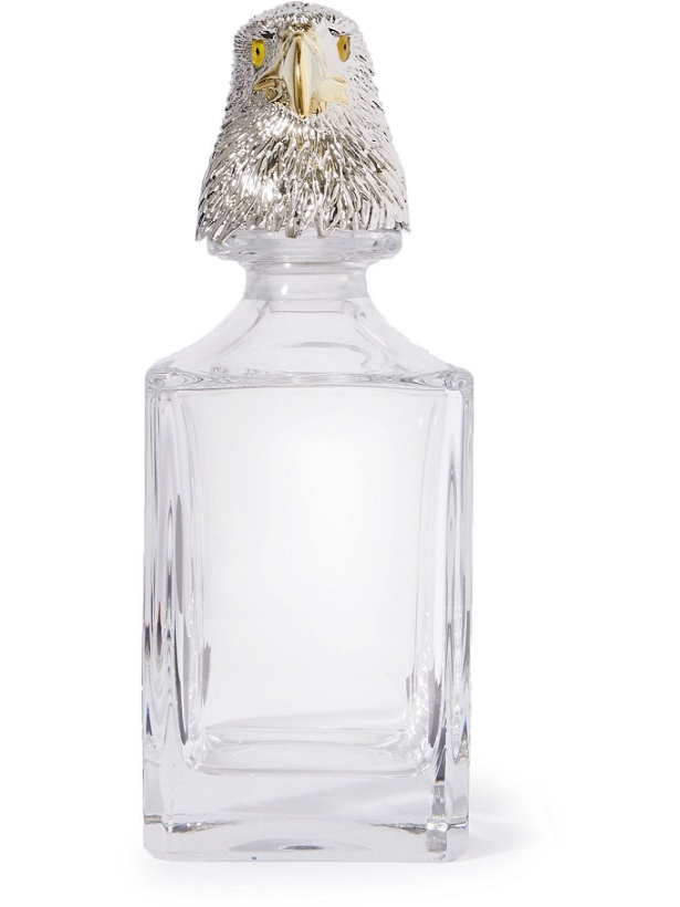 Photo: DEAKIN & FRANCIS - Eagle Sterling Silver, Gold-Plated and Crystal Decanter