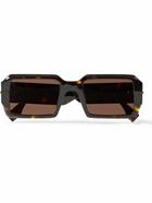 Fendi - Square-Frame Tortoiseshell Acetate Sunglasses