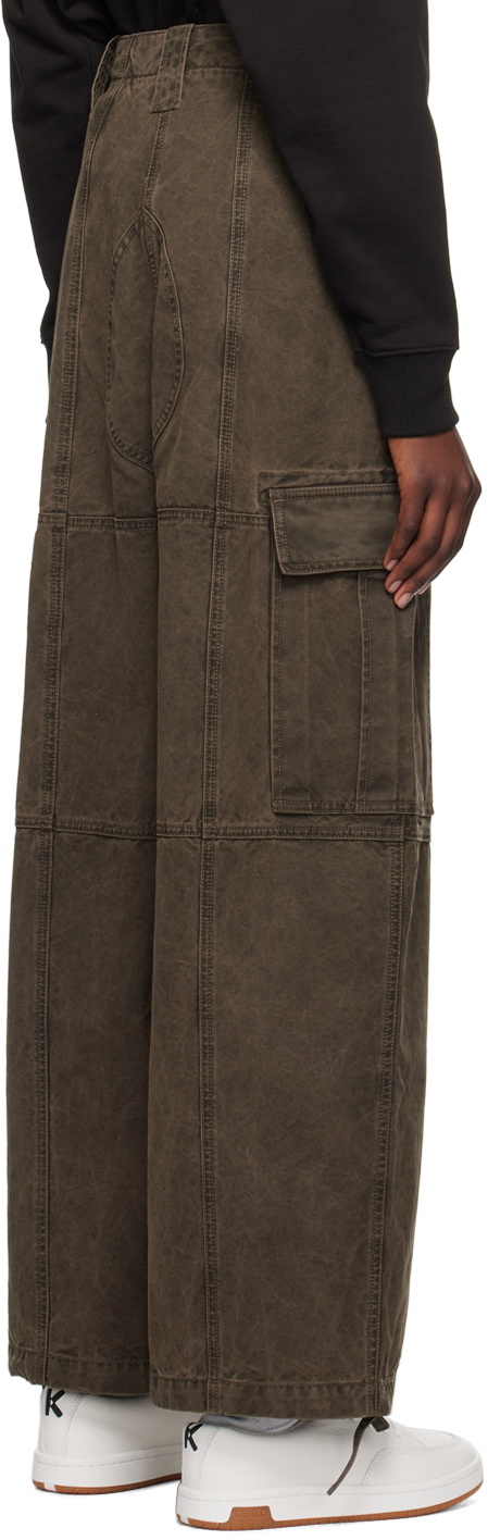 Kenzo Gray Kenzo Paris Cargo Pants