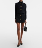 Gucci Double G cropped wool crêpe jacket