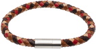 Paul Smith Brown Leather Bracelet