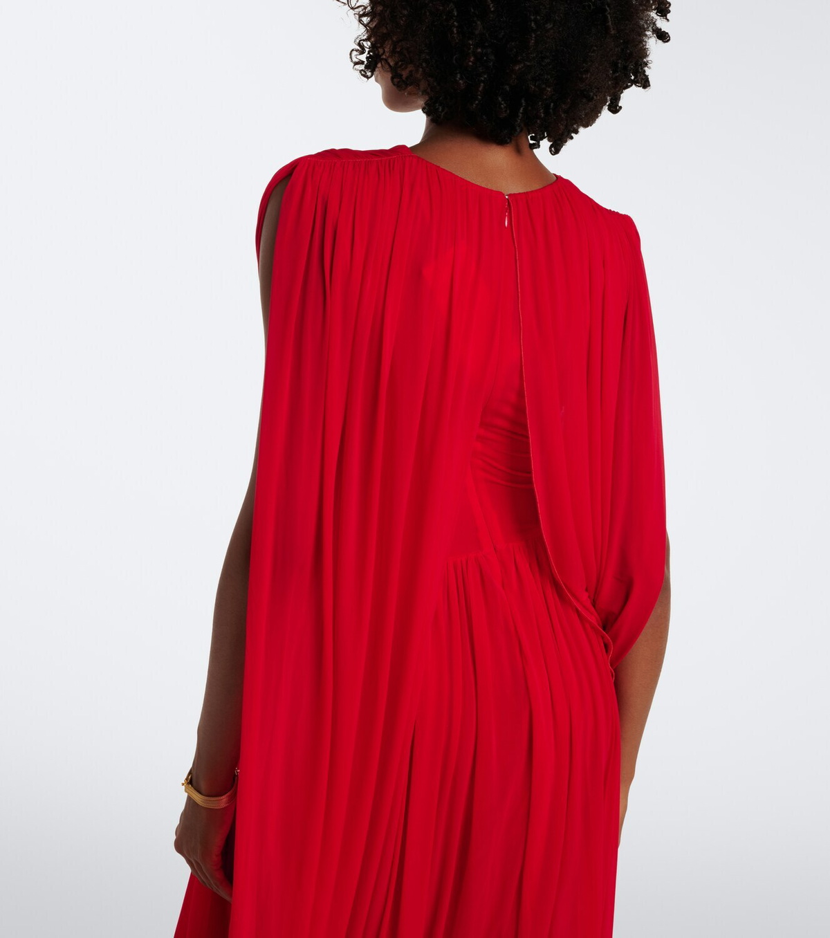 Fforme Kahlo draped jersey maxi dress