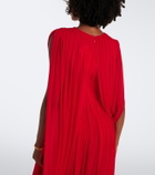 Fforme Kahlo draped jersey maxi dress
