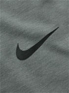 Nike Training - Flex Rep Slim-Fit Mesh-Panelled Dri-FIT T-Shirt - Gray