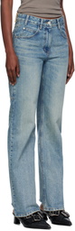 OPEN YY Blue Trucker Jeans