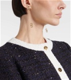 Valentino VLogo Signature crystal-embellished drop earrings