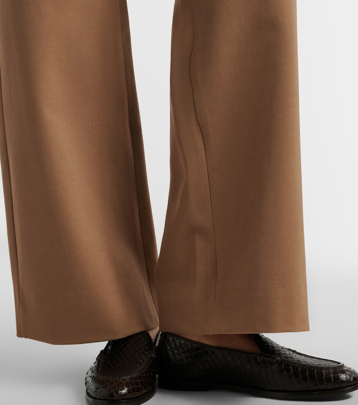 'S Max Mara Cotton-blend wide-leg pants