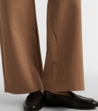 'S Max Mara Cotton-blend wide-leg pants