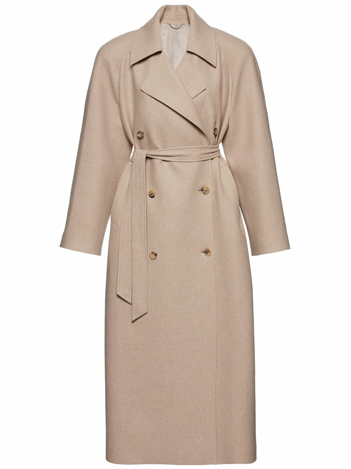 MAGDA BUTRYM - Belted Cashmere Long Coat Magda Butrym