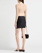 Andreādamo Womens Top Camel