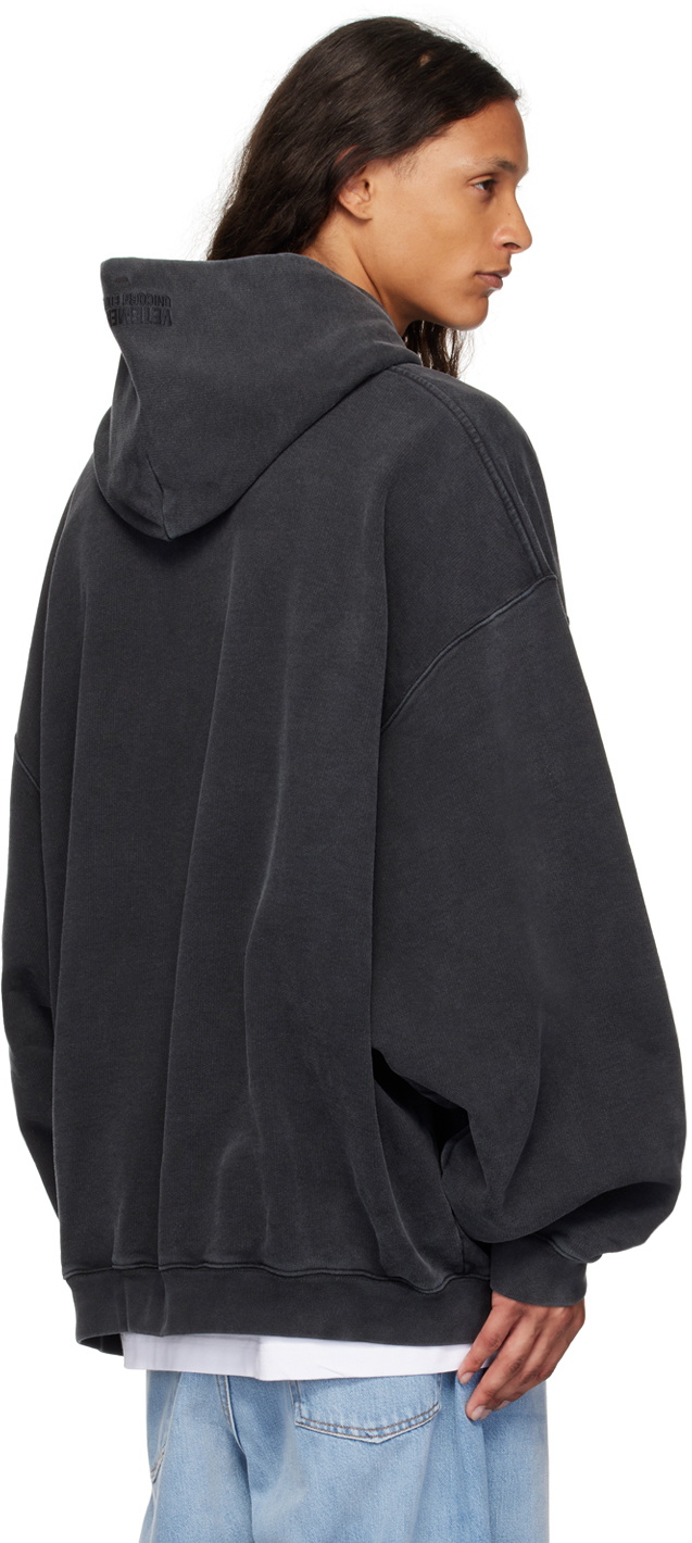【関税込み】VETEMENTS ブラック Flying Unicorn フーディ VETEMENTS Black Flying Unicorn Hoodie Vetements