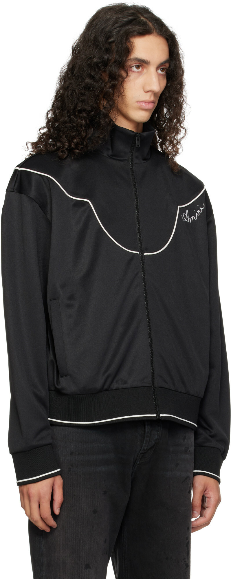 AMIRI Black Western Track Jacket