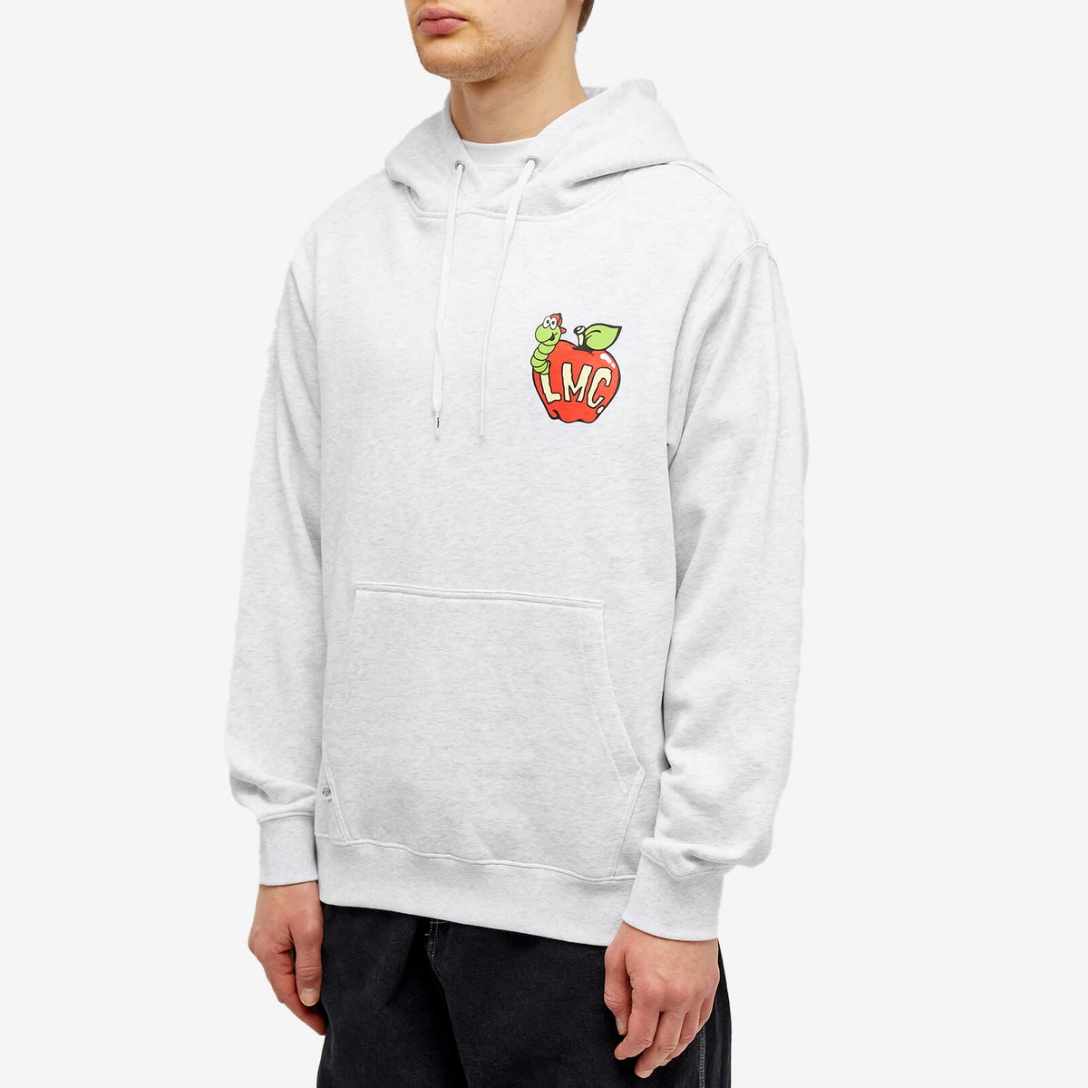 LMC Men's Apple Hoodie in Light Heather Grey