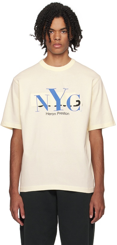 Photo: Heron Preston Off-White 'NYC' Censored T-Shirt