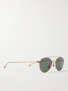 NATIVE SONS - Mr Mojo Aviator-Style Gold-Tone Sunglasses