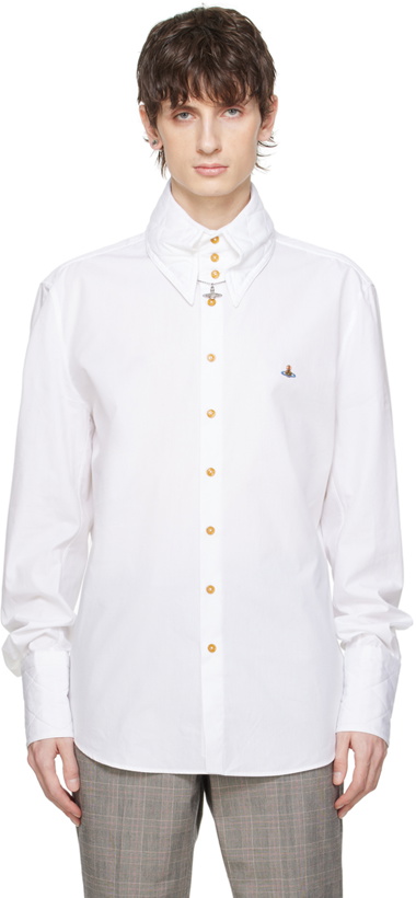 Photo: Vivienne Westwood White Big Collar Shirt