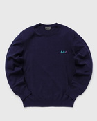 A.P.C. Pull Marvin Blue - Mens - Sweatshirts