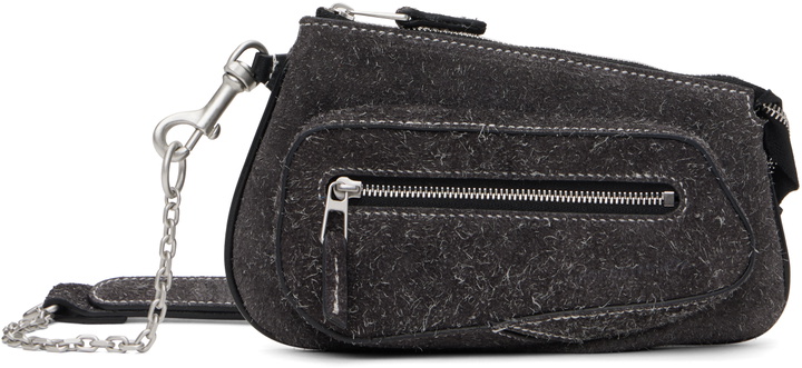 Photo: Kiko Kostadinov Gray Trivia Chain Pochette Bag