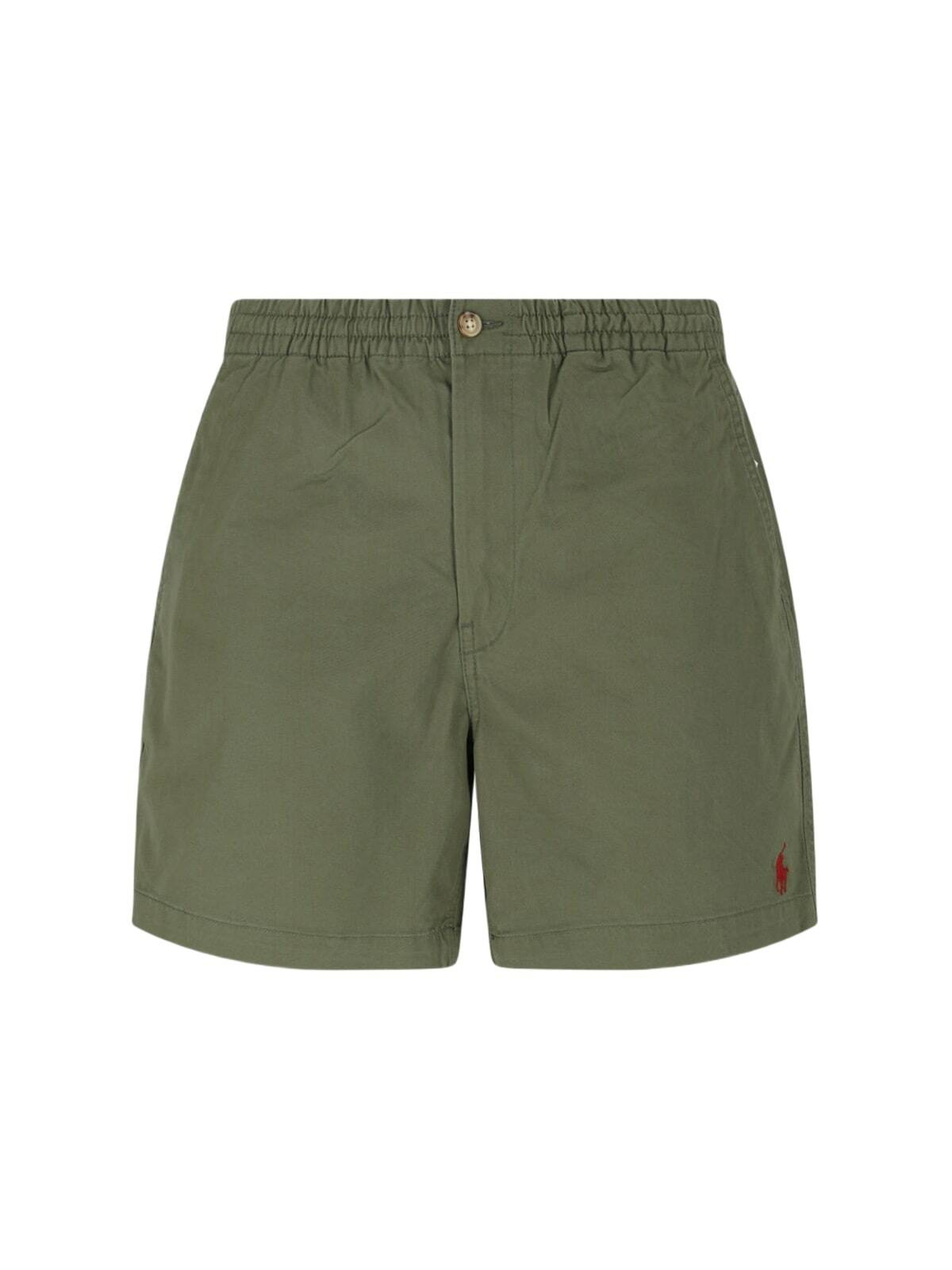 Polo Ralph Lauren Corduroy Bermuda Shorts With Logo