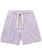 Jungmaven - Garment-Dyed Hemp and Organic Cotton-Blend Jersey Shorts - Purple