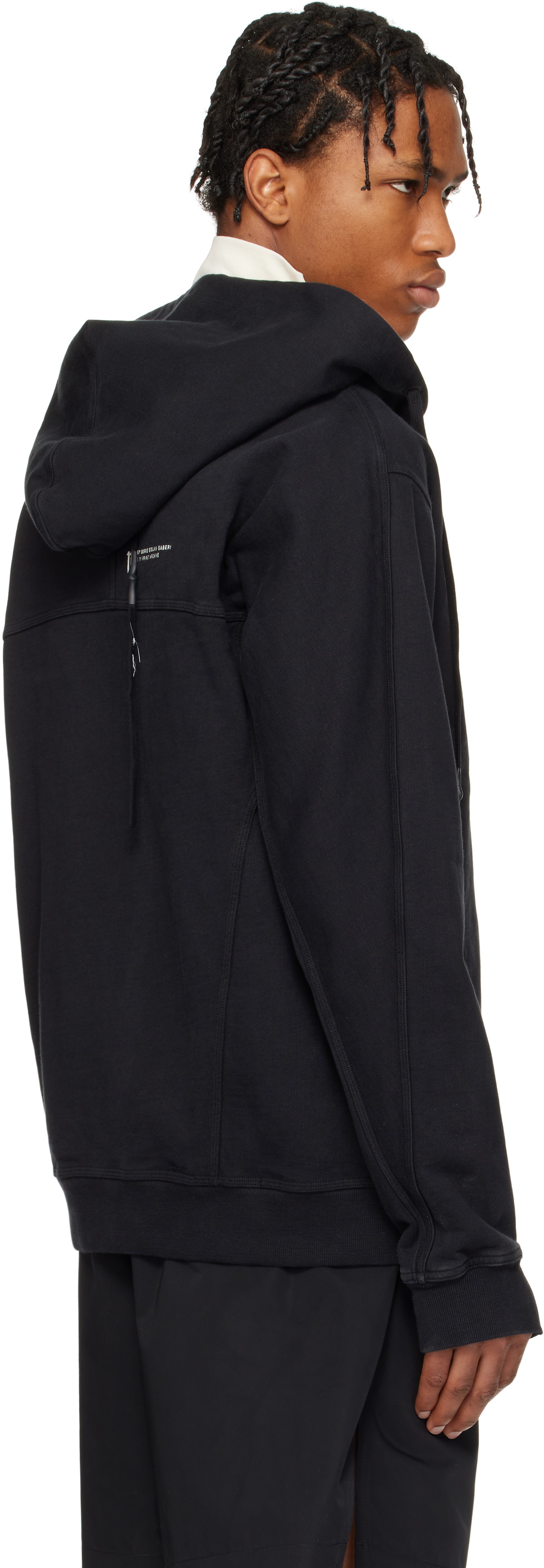 11 by Boris Bidjan Saberi Black Z5 Hoodie