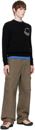 Moncler Black Crewneck Sweater
