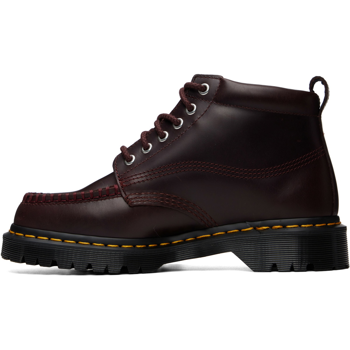 Dr. Martens Burgundy Lowell Chukka Boots