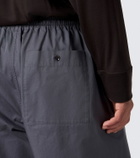 Lemaire Cotton twill wide-leg pants