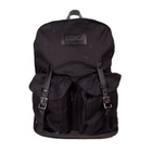 MC2 Saint Barth Black Canvas Backpack
