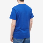 Fucking Awesome Men's Dill Cut Up Logo T-Shirt in Cobalt