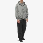 Represent Men's Rock Logo Zip Up Hoodie in Ultimate Grey